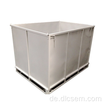 Faltbare Recycling -Rechteck -Stahlverpackungsbox